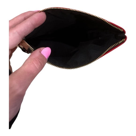 YSL Red Patent Leather Pouch - Picture 4 of 4